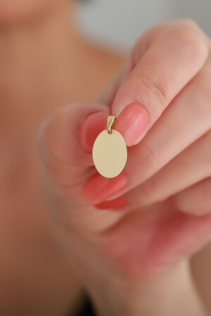 MNZ-14 كيراط ذهبية طلاء طلاء Pendant UCPLKOVAL - Bayar Gold