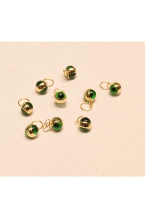 MNZ-14 كيراط ذهبية خضراء العين الشر TYCJXEVM7N168790046165694 - Hakan Güler Kuyumculuk