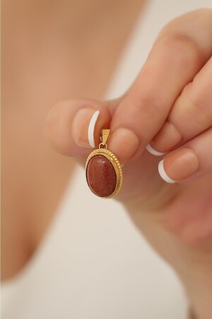 MNZ-14 كيراط ذهب فضي الاجيت الحجر عريضة بيضاء UCSMLAKKTSLOVL - Bayar Gold