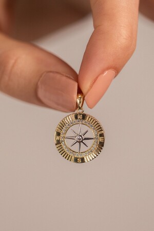 MNZ-14 كيراط الذهبية خفافية تعليق YKKLY00000436 - Yavuz Kuyumculuk