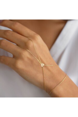 MNZ-14k قلب الذهب شاهمران سوار - Engingold