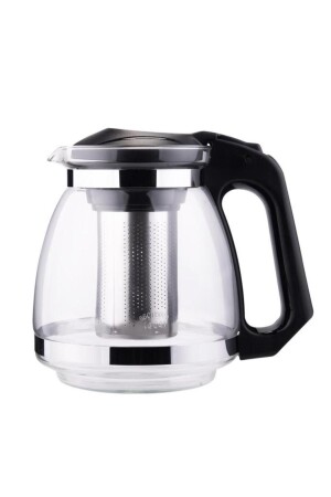 MNZ-1-5 حُبّة شاي زجاجية من Borasilicate مع عصا الصفراء الصلبة حرارة مقاومة للزجاج حُبّة شاي الأعشاب المُص - Lotus Plus