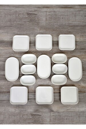 MNZ-15 قطعة سلطان سلسلة إعلان الإفطار مجموعة وطبق EVMSPTE1103 - EvimSepette