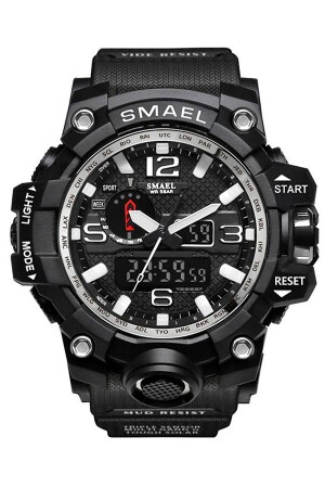 MNZ-1545 ساعة يد الرجال الفضية مقاومة للماء - SMAEL