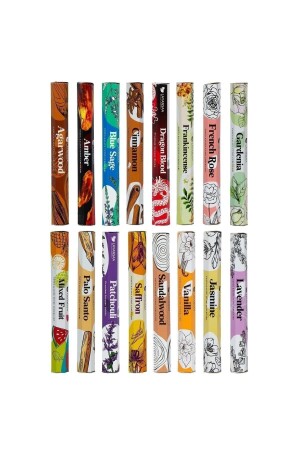 MNZ-16 حزمة من 320 عطر، 16 أرائحة مختلفة ليانسا العلامة التجارية 16320 - Layansaa