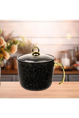 نموذج من النظارة من الحجر الذهبي من MNZ-16 Cm مع غطاء صلصة حليب جاج 1-5 لتر - Evren