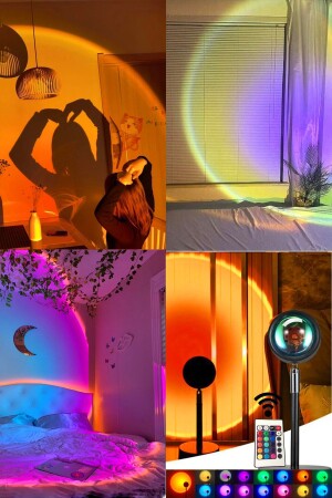 MNZ-16 الألوان تسيطر على غروب الشمس قوس قزح غروب الشمس نور الليل - Bukashops