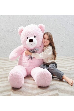 (MNZ-160 Cm) الدب البيضاء العملاق المستورد بـ 3 ألوان (قوس) ، هدية خاصة للمحبين - 100% محلية 160جديدة - Sole