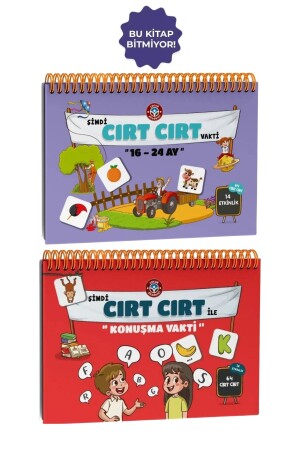 MNZ-16-24 أشهر وقت المحادثة المجموعة من النشاطات مع الفلكرو والفلكرو - Çocuk Akademi