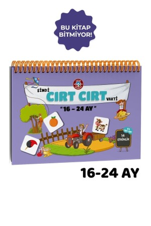 MNZ-16-24 شهور كتب نشاطات الفيلكرو - Çocuk Akademi