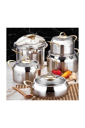 MNZ-18 قطعة Ekol Gold Dowry Set 155 - SILA