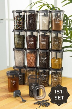 مادة من MNZ-18 قطعة لونا شاكر العطور مع ملعقة مع علامة طباعة الشاشة البيضاء LUNABHRTLK18LI - Vienev