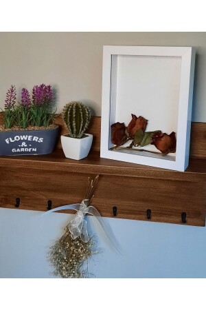 MNZ-18×24×3 إطار ذاكرة إطار زهرة إطار الزجاج عمق إطار - Sevcan Sanat Atölyesi