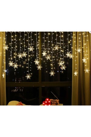 MNZ-19 مصباح العلقات فلاش الثلج ضوء النهار الستائر LED 96 LED LD-574544789848781 - ledison