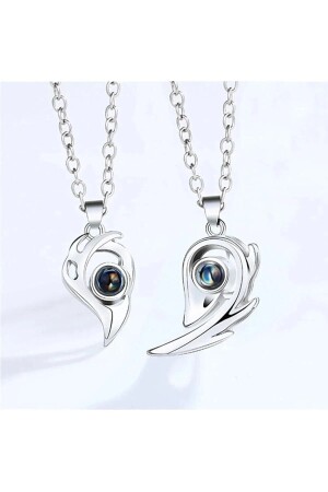 مقناطيس MNZ-2 حبيبه العنق مع أحبك مكتوب في 100 لغة. - İyi Moda