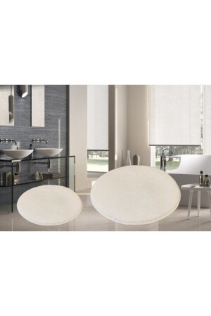 MNZ-2 قطعة مستديرة المقالة بلوش حمام المطبخ مجموعة كبيرة الحجم جيل أساس حوض المياه مجموعة أبيض 100x100 80x80 ELEGANS88 - Sarar