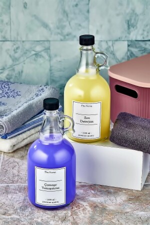 MNZ-2 غسيل غسيل المكنسة و زجاجة المطهر السائل 1500 مل - Fbzhome