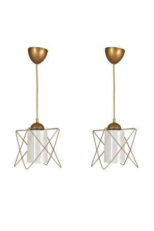 MNZ-2 قطع زيغزاج واحد قديم مصباح معلق شمعة زيغزاج قديم 2 قطع - Trend Kitchen