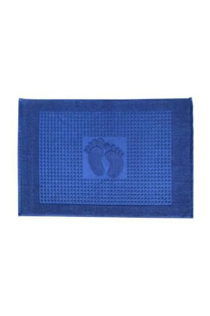 MNZ-2 قطع منشفة القدم منشفة الشتاء منشفة زرقاء مظلمة 2206 - Özdilek