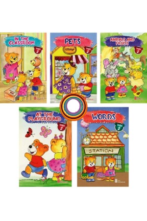 MNZ-2: مجموعة من 5 كتب قصص إنجليزية ستستمتع بها طلاب الصف الأول - Ata Yayıncılık