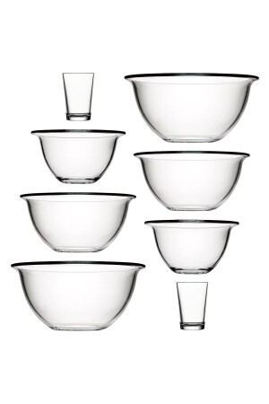 مجموعة من أدوات MNZ-2 أردو تركمانية - 8 قطع Pb2x259035 SRY-PB000845 - Paşabahçe