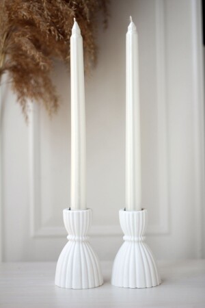 MNZ-2 قطعة من الشموع الملموسة الملموسة و مجموعة الشموع (الشموع مشمولة) - Homeartplus