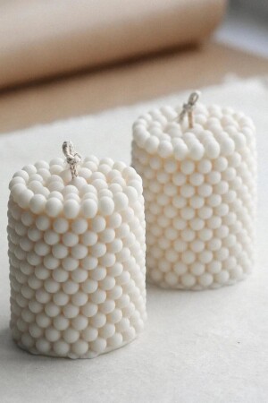 MNZ-2 Li Bubble Cylinder Candle شمعة نباتية ذات رائحة رائعة - Mumy Desing