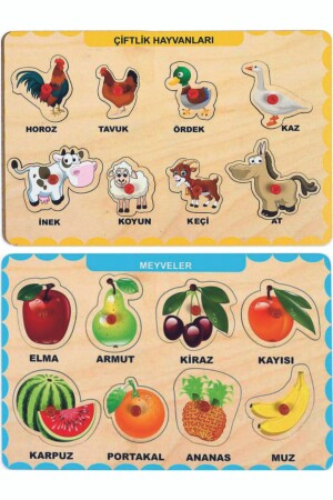 MNZ-2 قطعة الخشب قبضة اللغز جيجساو اللغز مجموعة - Maketçiniz