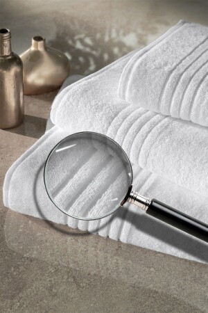 MNZ-2 Pieces Kronos Series Hotel Towel 70x140 600gr VRL0000229 - Varol