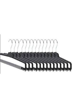 MNZ-20 قطع أسفنج بنطلونات معلقة أسود HD 36 - Askıcı