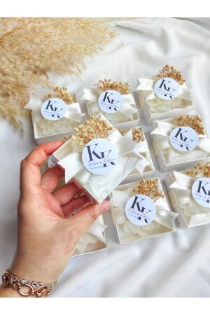 MNZ-20 شموع اللوتوس المزينة - شموع الزفاف - الولادة - الختان - وعد العروس - الهينا - هدية - Mapel