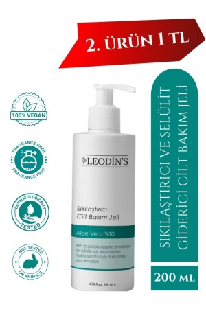 MNZ-200 ml خمرة تسلم السيلوليت و علامات التمدد - جيل تشكيل الجسم - Leodins