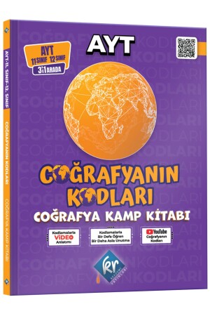 MNZ-2024 رموز الجغرافيا Ayt Geography Camp Book - Kr Akademi Yayınları