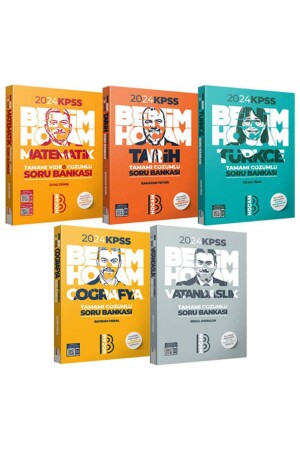 MNZ-2024 KPSS GK-GY مجموعة أسئلة حل بالكامل - Benim Hocam Yayınları