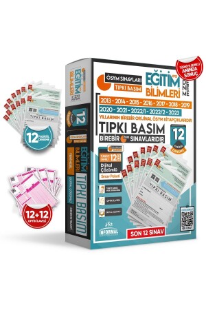 MNZ-2024 Kpss العلوم التعليمية Ösym نفس السؤال المطبوع في جميع أنحاء تركيا. - Karakutu Yayınları