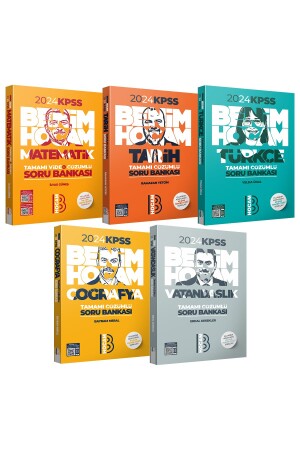 MNZ-2024 KPSS القدرات العامة الثقافة العامة حُل بالكامل البنك السؤال المقرر بنيم هوكام المنشورات - Benim Hocam Yayınları