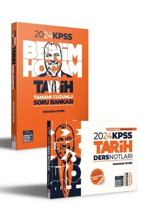 MNZ-2024 KPSS محاضرة تاريخية ملاحظات ومجموعة الأسئلة التي تم حللها بالكامل - Benim Hocam Yayınları