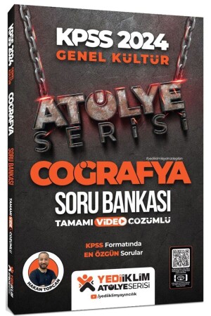 MNZ-2024 Kpss ورشة عمل سلسلة البنك المطلوب من الجغرافيا مع جميع حلول الفيديو - Yediiklim Yayınları