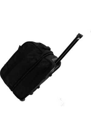 MNZ-203 السوداء الكبير الحجم Bellows كيس السفر العجلات - Escape