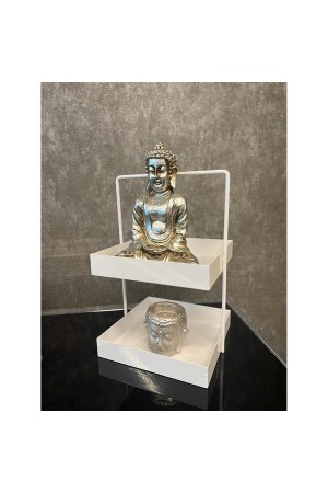 MNZ-20x20 المكتب الأبيض المطبخ والحمام منظمة المستوى الثاني 202102900139 - decorelax