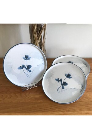 MNZ-21 سم طقم كعك سحري مستقر لـ 6 أشخاص بطبيعة أبيض 281 - Keramika