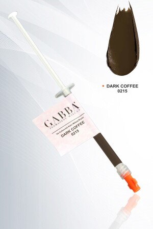 MNZ-215- القهوة الداكنة القابلة للتخلص من المكياج الدائم ومكروبات البشرة - Gabba Permanent Make-Up