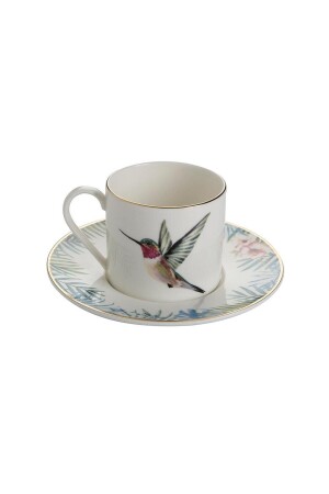 MNZ-228119 كوب شاي غريب مع صوكر 180 cc 6 حزمة - Porland