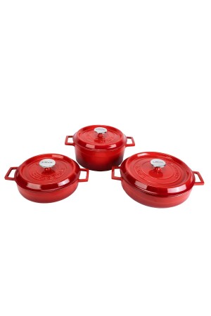 MNZ-24 سم عميق 24 سم ضيق 28 سم ضيق حفرة حمراء - Lava