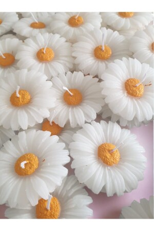 MNZ-24 قطع هدية ديكوراتية شمعة ديزي 24 باباتي - ERSE HOME