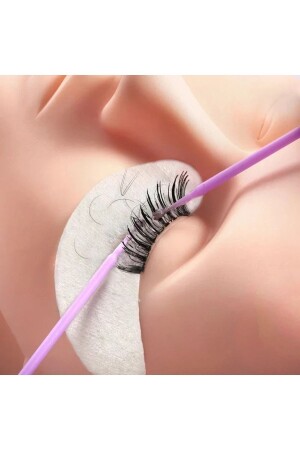 MNZ-25Pcs ريشات الحرير فرقة ميكرو برش للوضع الميكرو لبراصة دائم - Dfcosmetics
