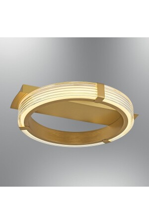 MNZ-2719-1-03 مغوث 40 سم دائرة سقفية شمعة صفراء 2719-1 03 - Özcan Aydınlatma