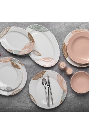 مجموعة عشاء من طراز MNZ-29 لـ 6 أشخاص 58YMT000726 - Aryıldız