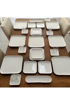 MNZ-29 قطعة سلسلة الغابات الإفطار مجموعة العشاء مجموعة - Mekhome