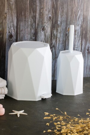 مجموعة الحمام MNZ-2-Piece Set قمامة القمامة 2 قطعة OKCH2-PieceNewSets - okacih